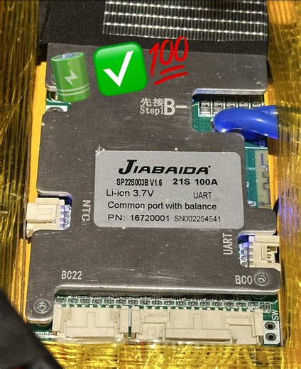 #lithium #18650battery #build Another one done. Ready for summer 18s8p 144 batterie cells here. 👌🏽🫡. A battery pack made of Molicel P28A 18650 cells in an 18S8P configuration with a 100A BMS would have a nominal voltage of 64.8V, a capacity of 22.4Ah, and a potential continuous discharge current of up to 200A (limited by the cells' capacity, not the BMS). ##MolicelP28A 18650 Cell Specifications The Molicel P28A is a high-performance, high-drain li-ion cell known for its balance of power and c