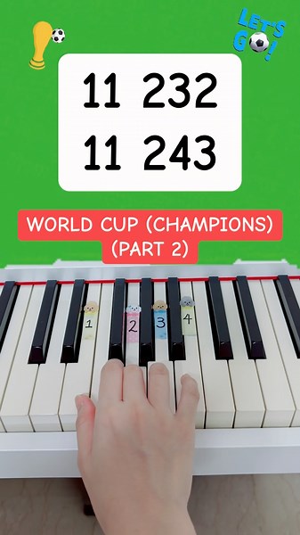 World Cup (Champions) - IShowSpeed (Piano Tutorial) #easypianotutorial