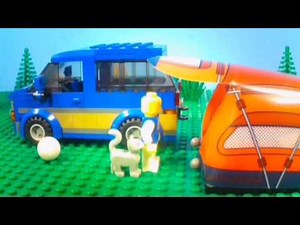 Lego Kitty Episode 17 - Kitty Goes Camping Part 2 | Lego Stop Motion Animation By JBP500