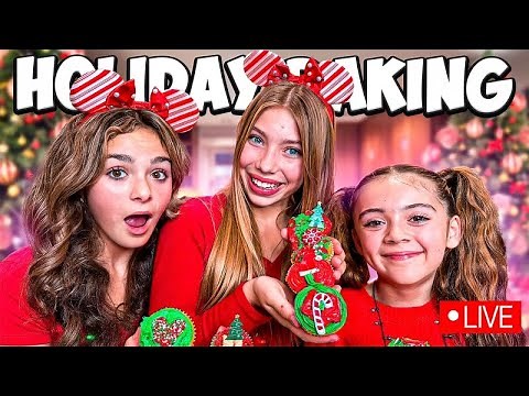 LIVE CHRISTMAS CUPCAKE CHALLENGE!💚❤️