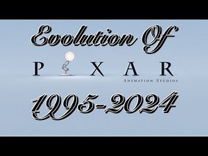 Evolution Of Pixar 1995-2024