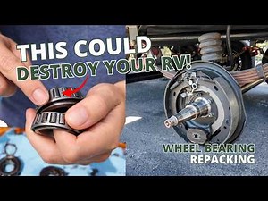 How to Repack RV Wheel Bearings (Step-by-Step DIY Guide) | +Full RV Suspension & Brake Inspection
