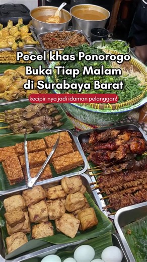 Pecel Khas Ponorogo di Wiyung Surabaya