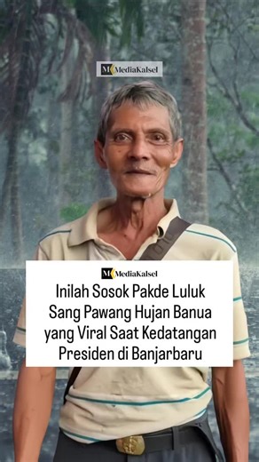 Media Kalsel on Instagram: "Nama Luluk Wibowo menjadi sorotan saat kunjungan Presiden Prabowo Subianto ke Banjarbaru, Kalimantan Selatan, Senin (12/1/2026). Pria yang akrab disapa Pakde Luluk ini memikul tanggung jawab krusial untuk menjaga cuaca agar agenda RI-1 berjalan lancar. Di balik kemampuannya "mengendalikan" awan, Pakde Luluk memiliki latar belakang yang unik. Ia adalah seorang mantan prajurit militer yang kini memilih menetap di Pelaihari, Kabupaten Tanah Laut. Jasanya kini digunakan d