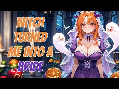 Witch Turned me into a bride | tg tf transformation gender bender