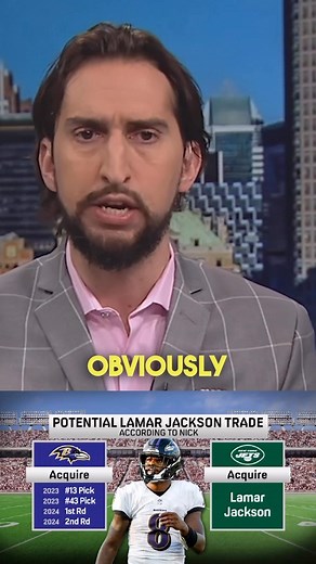90K views · 309 reactions | @getnickwright creates his favorite Lamar Jackson trades | The Herd | Facebook