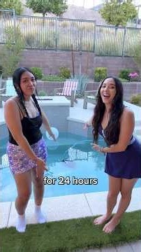 We Lived in a POOL for 24 HOURS?! 😱