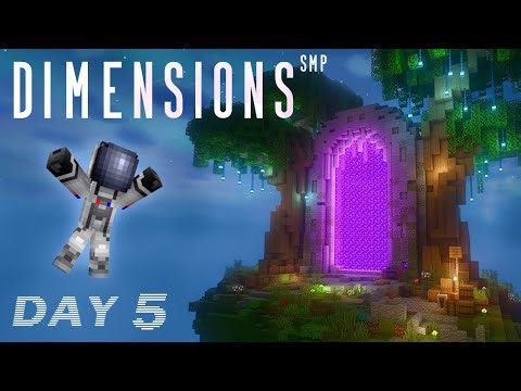 The bee dimension & the monstrous roommate (Minecraft Dimensions SMP)