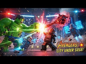 ALIEN INVASION! 💥 LEGO AVENGERS ASSEMBLE!