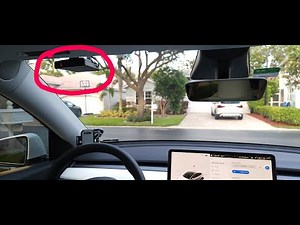 Mounting Valentine One Gen2 Radar Detector on 2021 Tesla Model Y