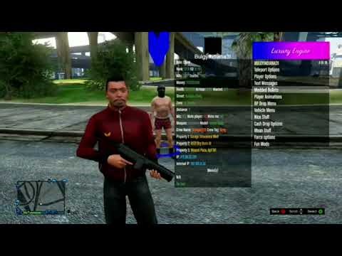 GTA 5 Luxury Mod Menu XBOX 360 1.27