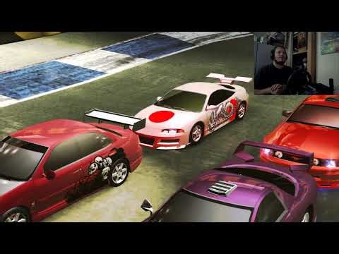 NFSU2 stage 4 part 2 fully upgrading the Eclipse (visual and speed) drag drift street X all 300 rep.