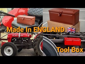 Finally tool box arrived 🙂 | made in england | Massey Ferguson toolbox