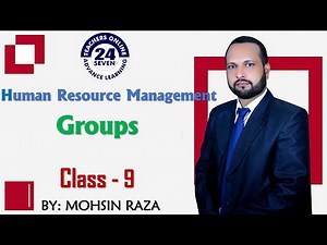 MGT501 Short Lecture - 09 | VU Short Lecture | Groups in (Urdu / Hindi)