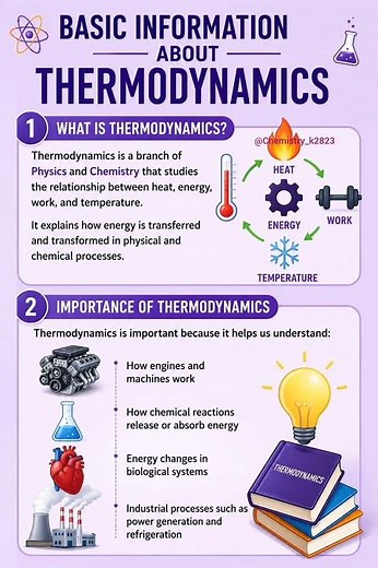Thermodynamics Explained | Laws, Applications & Basic Concepts of Energy #chemistry #neet #emcet