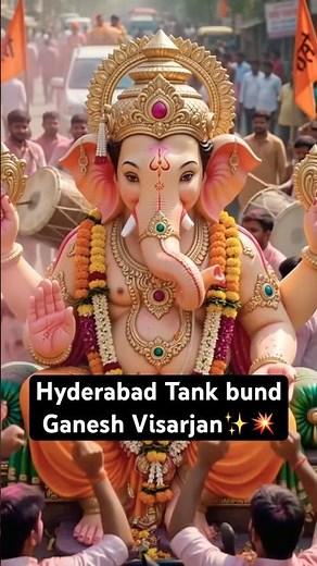 🙏 Hyderabad Tank Bund Ganesh Visarjan 2026 | Grand Vinayaka Nimajjanam | Ganpati Bappa Morya ❤️