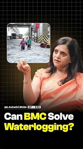 What is BMC doing to avoid waterlogging? | Ashwini Bhide - Raj Shamani #shorts