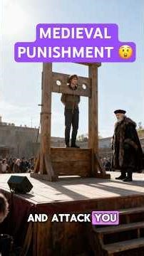 The Dark Truth Behind Medieval Punishments 😳 #history #medieval #darkhistory