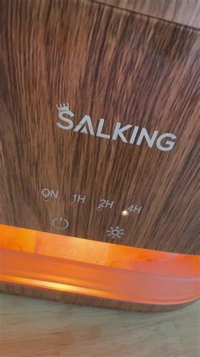 How cool is this diffuser! #saltdiffuser #firediffuser #cooldiffuser #auromatherapy #2in1diffuser