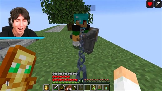 5.4K views · 130 reactions | Minecraft MOVIE: Chained on 1 Block #bionic #new #video #viral #minecraft #gaming | Bionic Gaming | Facebook