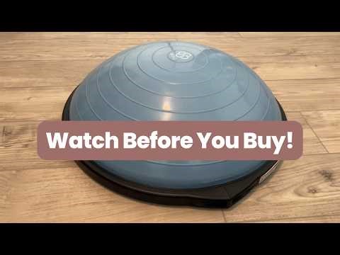 Honest Review: Bosu Balance Ball Exercise Trainer | Worth It?