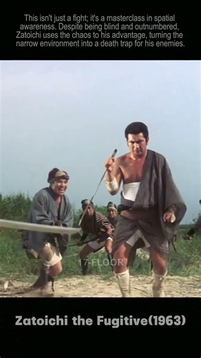 300 Ryo for His Head: The Day Every Blade Turned Against Zatoichi｜Zatoichi the Fugitive｜Edit#shorts