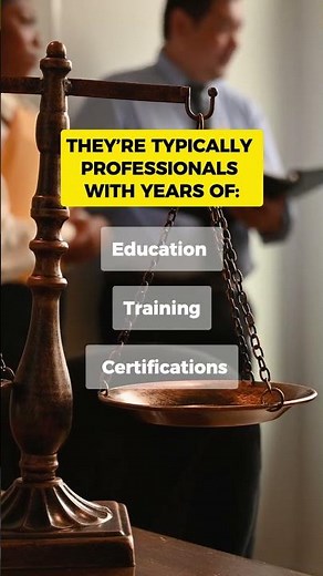 What qualifies someone to become an expert witness? 👀