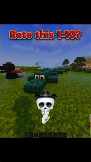 Tutorial to make 2 minecraft monster #minecraft