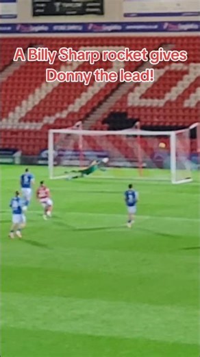 A Billy Sharp rocket gives Doncaster Rovers the lead against Chesterfield #DRFC #Spireites #Football