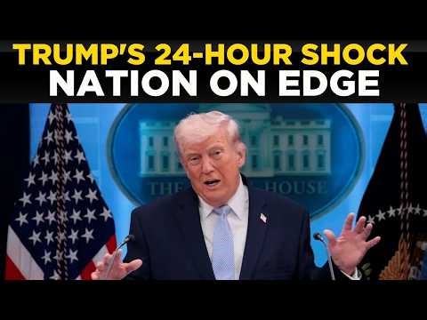 Donald Trump Live: Trump SPEAKS NOW — 24-Hour Emergency Announcement Has Nation on EDGE | US NEWS