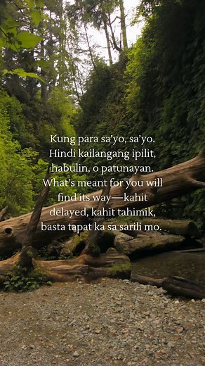 You won’t miss what’s truly meant for you. ✨ | Thoughts Today