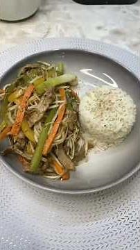 Chapsui con Carne #carne #chapsui #recetasfaciles