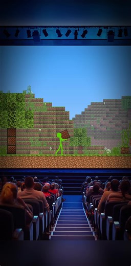 Stickman Animation in Minecraft: Creative Sound Effects