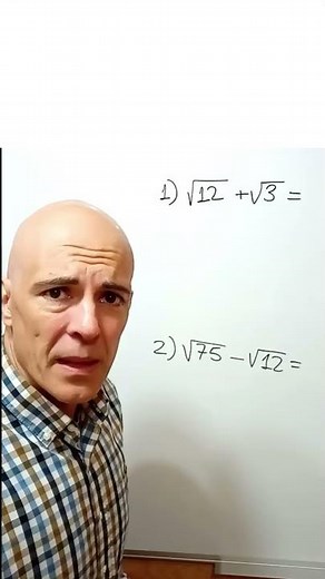 ✅OPERACIONES CON RAÍCES 😼