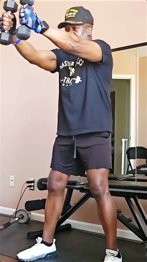 5 lb Front Raises for Defined Shoulders & Traps