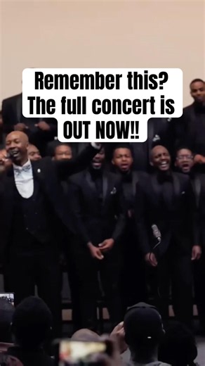 Full Encore Concert Performance NOW OUT on YouTube🤩🚨‼️ #quavavocalgroup #choir #acapella #shorts
