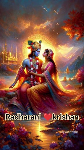 😍main jb se tere pyar me🥰 radharani❤krishan #shivanitricks#💕