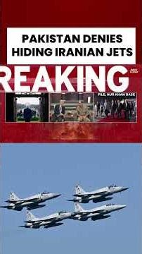 Pakistan Denies Secret Iran Airbase Allegations | Big Controversy #pakistan #iran #us