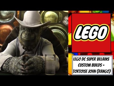 LEGO DC Super Villains Custom Builds - Tortoise John (Rango)