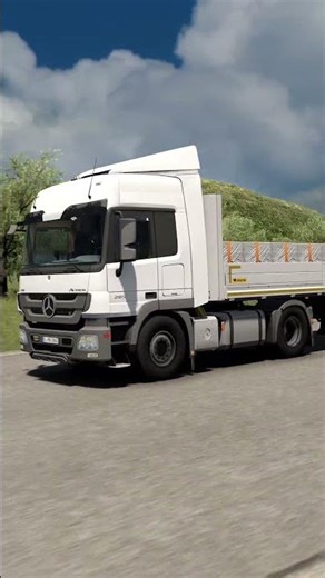 Mercedes-Benz Actros MP3 2055 4x4 by Dotec #relaxingdrive #automobile #mercedesactros #truckdriving