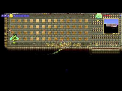 Terraria: Pre-hardmode AFK farm with Hoiks takes down 5 pre-hardmode bosses!
