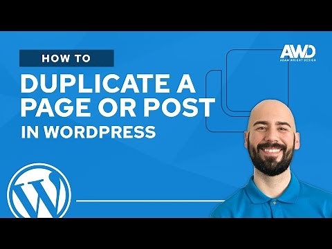 How to Duplicate a Page or Post in WordPress