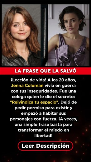 BREAKING: La frase de Lindsay Marshall que cambió la vida de Jenna Coleman