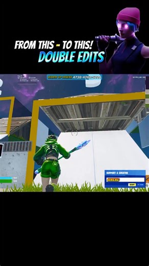 MNENE MAPS on Instagram: "Double edit tutorial for beginners✅ EASYE DIR DRILLS FOR BEGINNERS🚸 #fortnitemap #fortnitepractice #fortnitebeginner #editcoursefortnite #fortnitetutorial"