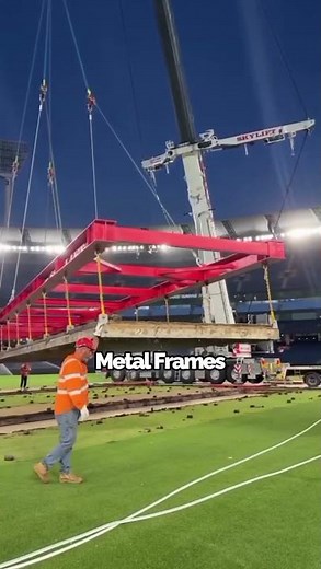 How Stadiums Protect Pitches During Concerts! 🏏🎶