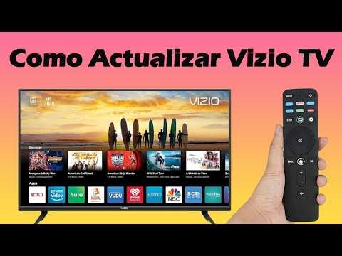 Como actualizar TV Vizio Update