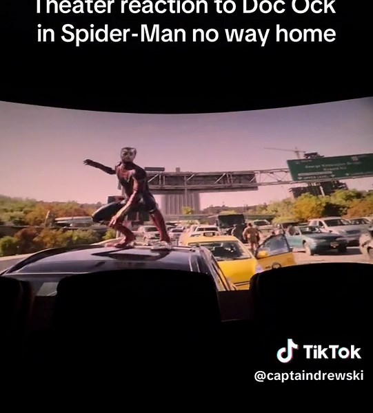 Spider-Man no way home! Theater reaction to Doc Ock! #spiderman #fyp #spidermannowayhome #marvel #marvelstudios #amc #tomholland #tobymaguire #spiderverse #reactions
