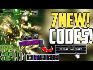 *EASTER UPD💥CODE! * SOL'S RNG ROBLOX! REDEEM CODES IN 2026 - SOL'S RNG GIFT CODES - SOL'S RNG CODES