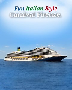 I’m excited to announce that Carnival Firenze is open for sale. She will begin sailing year-round from Long Beach, California May 2024! Visit GoCCl.com today and book your clients for some Carnival Fun Italian Style. Read more here: https://tinyurl.com/5bkv3hj2 #ChooseFun | Funnel Faves - Janet Wygert