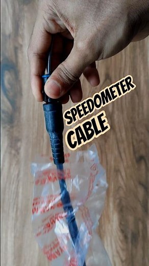 ⚙️Hidden Wire That Counts Your Speed - RayZR125 Speedometer Cable #shorts
